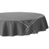 imageDII French Stripe Tabletop Collection Farmhouse Style Dining Table Linen Tablecloth 60x104 TaupeBlueGray Chambray