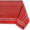imageDII French Stripe Tabletop Collection Farmhouse Style Dining Table Linen Tablecloth 60x104 TaupeBlueRed Chambray