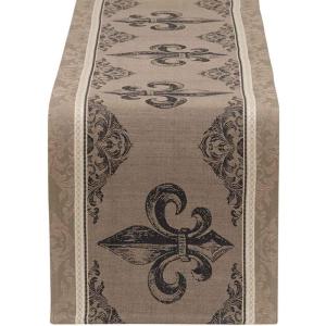 imageDII Cotton French Jacquard Dish Towels Set of 3 Decorative Tea Towels for Everyday Kitchen Cooking and BakingFrench MacaroonsFleur De Lis Stripe