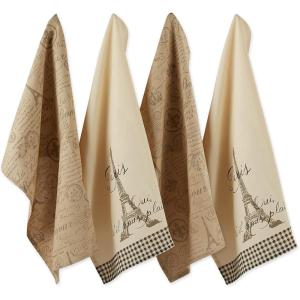imageDII Cotton French Jacquard Dish Towels Set of 3 Decorative Tea Towels for Everyday Kitchen Cooking and BakingFrench MacaroonsParis
