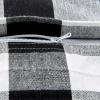 imageDII 100 Cotton Buffalo Check Pillow Cover Set Black 20x20 2 PieceBlack