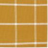 imageDII Basic Check Collection Tabletop Napkin Set Black 6 PieceHoney Gold Check