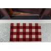 imageDII Buffalo Check Coir Doormat Stylish Farmhouse Dcor Pet Friendly 18x30 Red ampamp WhiteRed  White
