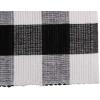 imageDII Buffalo Check Collection Classic Farmhouse Placemat Set 13x19 Red ampamp Black 6 PieceBlack  White