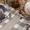 imageDII Buffalo Check Collection Classic Farmhouse Placemat Set 13x19 Red ampamp Black 6 PieceGray  White