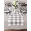 imageDII Buffalo Check Collection Classic Farmhouse Placemat Set 13x19 Red ampamp Black 6 PieceGray  White