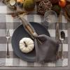 imageDII Buffalo Check Collection Classic Farmhouse Placemat Set 13x19 Red ampamp Black 6 PieceGray  White