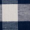 imageDII Buffalo Check Collection Classic Farmhouse Placemat Set 13x19 Red ampamp Black 6 PieceNavy  Cream