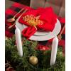 imageDII Buffalo Check Collection Classic Farmhouse Placemat Set 13x19 Red ampamp Black 6 PieceRed  Black