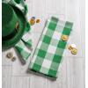 imageDII Buffalo Check Kitchen Collection Classic Farmhouse Dishtowel Set 20x30 Pink ampampWhite 3 PieceGreen  White