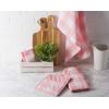 imageDII Buffalo Check Kitchen Collection Classic Farmhouse Dishtowel Set 20x30 Pink ampampWhite 3 PiecePink White