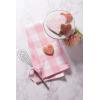 imageDII Buffalo Check Kitchen Collection Classic Farmhouse Dishtowel Set 20x30 Pink ampampWhite 3 PiecePink White