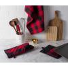 imageDII Buffalo Check Kitchen Collection Classic Farmhouse Dishtowel Set 20x30 Pink ampampWhite 3 PieceRed  Black
