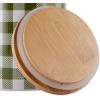 imageDII Ceramic Canister Sets for the Kitchen Food Safe Storage Containers with Lids Large Medium ampamp Small Buffalo Check Gray ampamp White 3 CountBuffalo Check  Antique Green  White