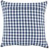 imageDII Decorative Square Throw Pillow Cover Collection Cotton Machine Washable Hidden Zipper 18x18 Gray Assorted 4 PieceNavy Assorted