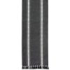 imageDII Everyday Collection Fringed Stripe Tabletop Table Runner 14x72 ThymeDobby Black