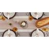 imageDII Everyday Collection Fringed Stripe Tabletop Table Runner 14x72 ThymePimento