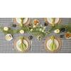 imageDII Farmhouse Gingham Checked Tabletop Collection Table Runner 14x72 BlackBlack