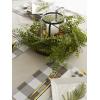 imageDII Gingham Check Tabletop Collection Black Placemat SetGray