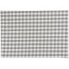 imageDII Gingham Check Tabletop Collection Black Placemat SetGray