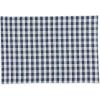imageDII Gingham Check Tabletop Collection Black Placemat SetNavy