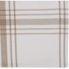 imageDII Home Sweet Farmhouse Plaid Tabletop Collection Table Runner 14x72 BlackFrench Stripe  Stone