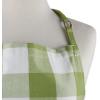 imageDII Unisex Buffalo Check Kitchen Collection Classic Farmhouse Chef Apron One SizeAntique Green