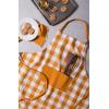 imageDII Unisex Buffalo Check Kitchen Collection Classic Farmhouse Chef Apron One SizeFringed Bottom  Wine