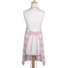 imageDII Unisex Buffalo Check Kitchen Collection Classic Farmhouse Chef Apron One SizePink White