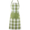 imageDII Unisex Buffalo Check Kitchen Collection Classic Farmhouse Chef Apron One SizeAntique Green
