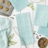 imageDII Assorted Woven Kitchen Set Dishtowel 18x28 Dishcloth 13x13 Red 5 PieceAqua