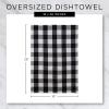 imageDII Assorted Woven Kitchen Set Dishtowel 18x28 Dishcloth 13x13 Red 5 PieceBarn Red