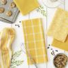 imageDII Assorted Woven Kitchen Set Dishtowel 18x28 Dishcloth 13x13 Red 5 PieceHoney Gold