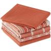 imageDII Assorted Woven Kitchen Set Dishtowel 18x28 Dishcloth 13x13 Red 5 PieceSpice