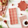 imageDII Assorted Woven Kitchen Set Dishtowel 18x28 Dishcloth 13x13 Red 5 PieceSpice