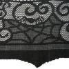 imageDII Black Lace Overlay Tabletop Collection Gothic Halloween Decor Table Runner 18x72 Spider WebHappy Halloween