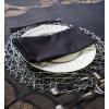 imageDII Black Lace Overlay Tabletop Collection Gothic Halloween Decor Table Runner 18x72 Spider WebHappy Halloween