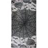 imageDII Black Lace Overlay Tabletop Collection Gothic Halloween Decor Table Runner 18x72 Spider WebHappy Halloween