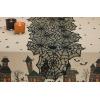 imageDII Black Lace Overlay Tabletop Collection Gothic Halloween Decor Table Runner 18x72 Spider WebSpider Web