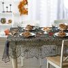 imageDII Black Lace Overlay Tabletop Collection Gothic Halloween Decor Table Runner 18x72 Spider WebSpider Web