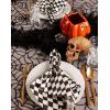 imageDII Black Lace Overlay Tabletop Collection Gothic Halloween Decor Table Runner 18x72 Spider WebSpider Web