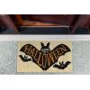 imageDII Decorative Halloween Welcome Mat Durable Outdoor Pet Friendly Coir Doormat Front Door Dcor 17x29 BooBat