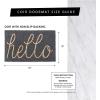imageDII Decorative Halloween Welcome Mat Durable Outdoor Pet Friendly Coir Doormat Front Door Dcor 17x29 BooFull Moon