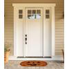 imageDII Decorative Halloween Welcome Mat Durable Outdoor Pet Friendly Coir Doormat Front Door Dcor 17x29 BooJackolantern
