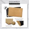 imageDII Decorative Halloween Welcome Mat Durable Outdoor Pet Friendly Coir Doormat Front Door Dcor 17x29 BooSpooky Spider