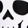 imageDII Fall Home ampamp Party Dcor Spooky Halloween Decorations Indoor ampamp Front Porch Hanging Foam Set Skulls ampamp Crossbones 2 Piece