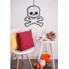 imageDII Fall Home ampamp Party Dcor Spooky Halloween Decorations Indoor ampamp Front Porch Hanging Foam Set Skulls ampamp Crossbones 2 Piece