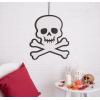imageDII Fall Home ampamp Party Dcor Spooky Halloween Decorations Indoor ampamp Front Porch Hanging Foam Set Skulls ampamp Crossbones 2 Piece