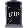 imageDII Fall Home ampamp Party Dcor Spooky Halloween Decorations Indoor ampamp Front Porch Hanging Foam Set Tombstones 2 Piece