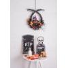 imageDII Fall Home ampamp Party Dcor Spooky Halloween Decorations Indoor ampamp Front Porch Hanging Foam Set Tombstones 2 Piece